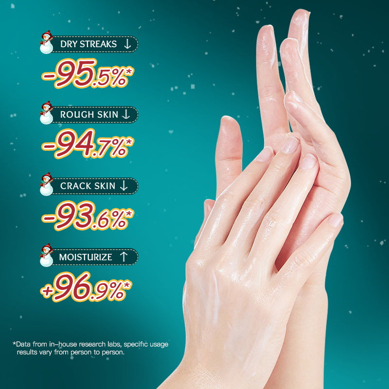 Full English Christmas Kiwi Smooth Hand Cream SADOER Anti-chapped Moisturizing Hand Cream  Wholesale