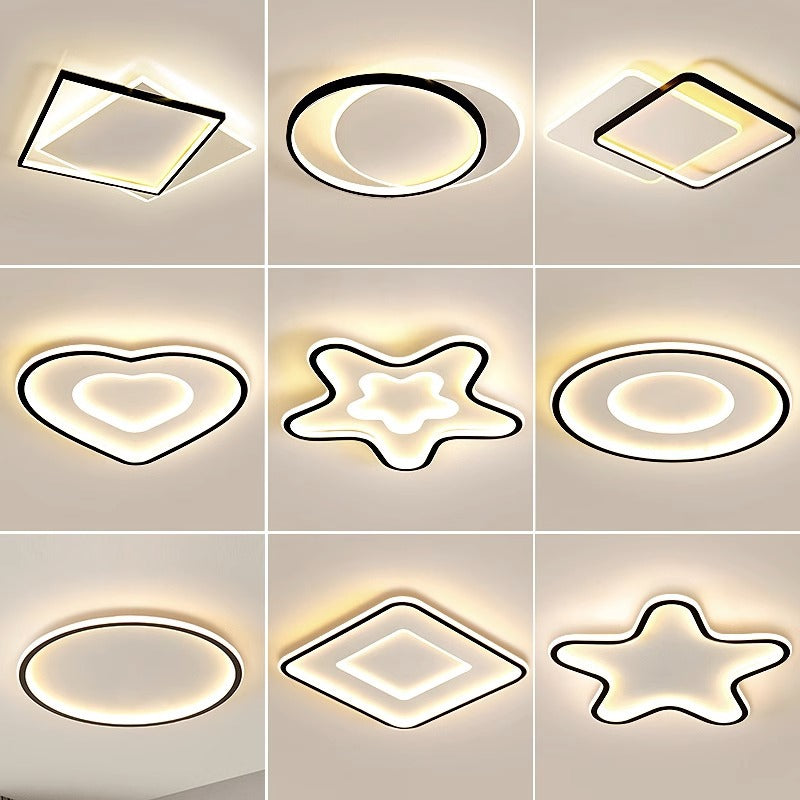 2025New Nordic Minimalist Style led Ceiling Lamp Room Lamp Master Bedroom Living Room Lighting Modern Simple Zhongshan Lighting Fixtures