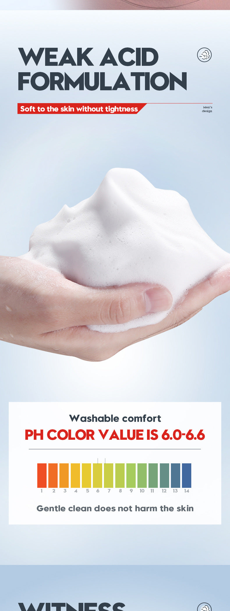 BIOAOUA Men's Oil Control Moisturizing Cleanser Cleansing facial cleanser  foreign trade wholesale