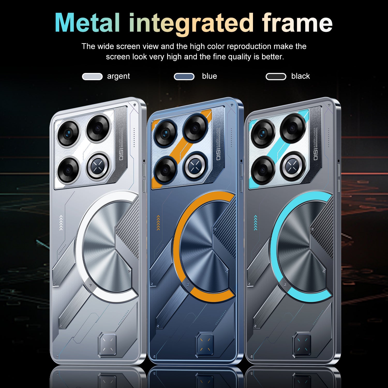 Platform Hot Sale GT20 Pro Intelligence5G Mobile Phone7.31-inch Screen Android16+1T Factory Price for Mobile Phones