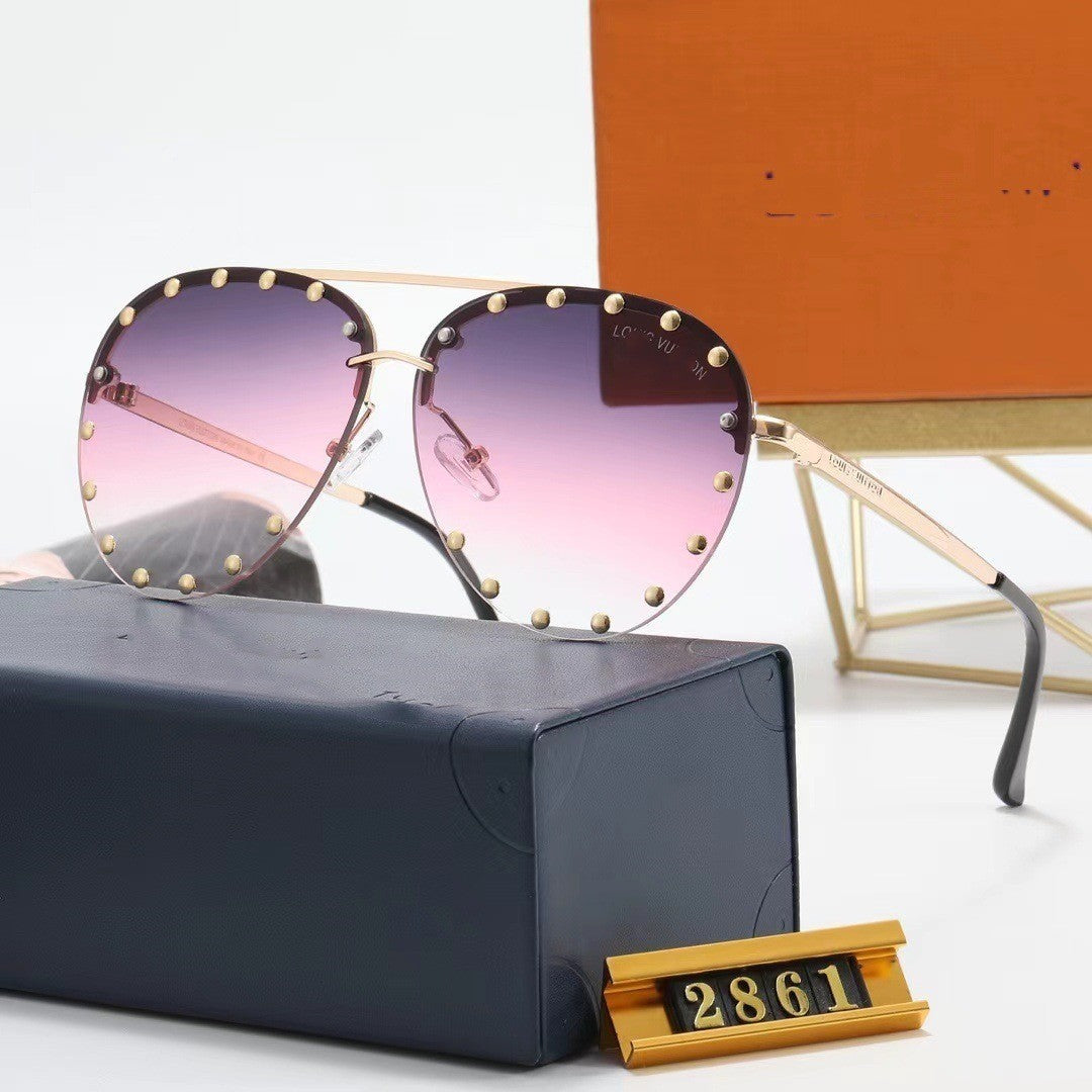 Donkey House Big logo Ultra-light Glasses Frame Large Frame Internet Celebrity Same Style Retro Fashion Sunglasses Frame for Men and Women