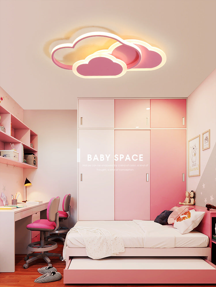 Cloud Lamp Kindergarten Boys Girls Children's Room Lamp Modern Minimalist Iron Art Bedroom Lamp Ceiling Lamp led Lamp