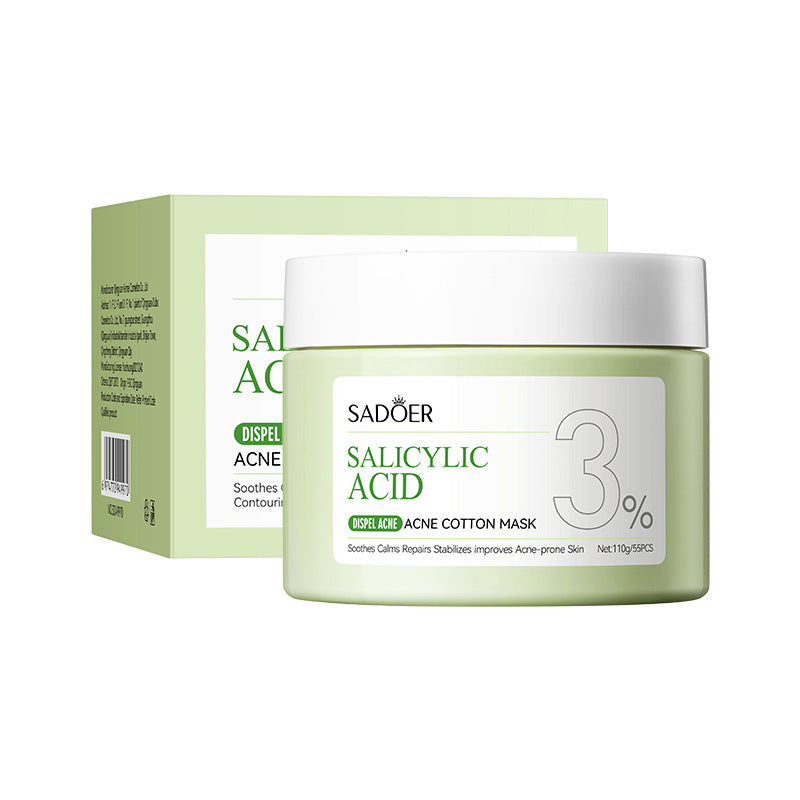 Full English Salicylic Acid Skincare Series SADOER Anti-acne Amino Acid Moisturizing and Hydrating Skin Care Products  Foreign Trade Approval