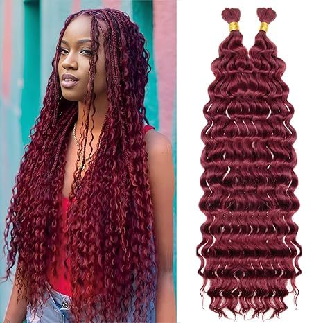 European and American Deep Wave Wig DEEP Crochet Hair Extensions Synthetic Hair Crochet Wig for Men and Women Clip-in Hair Extensions Export