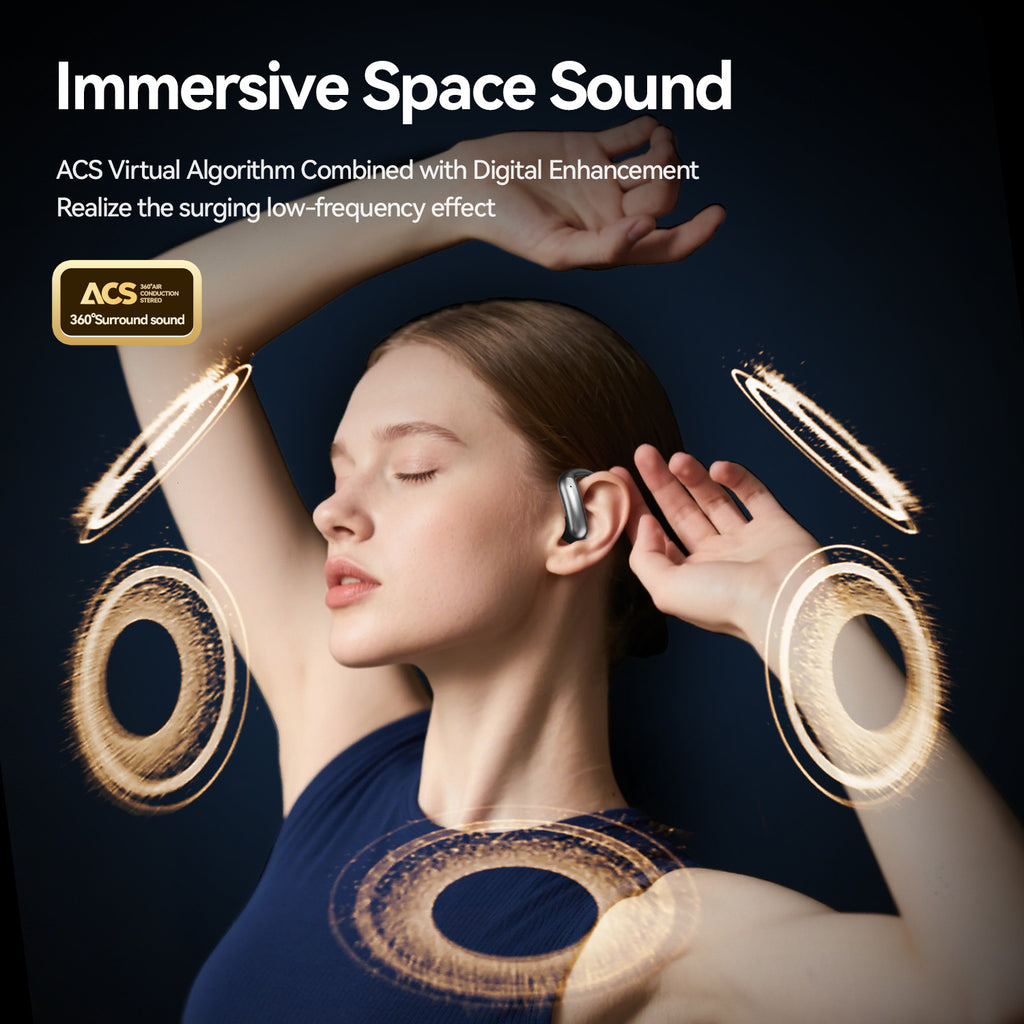 New M144Long Battery Life Ear-Hook and In-Ear Headphones Private Model High Appearance Wireless Bluetooth Headphones Wholesale