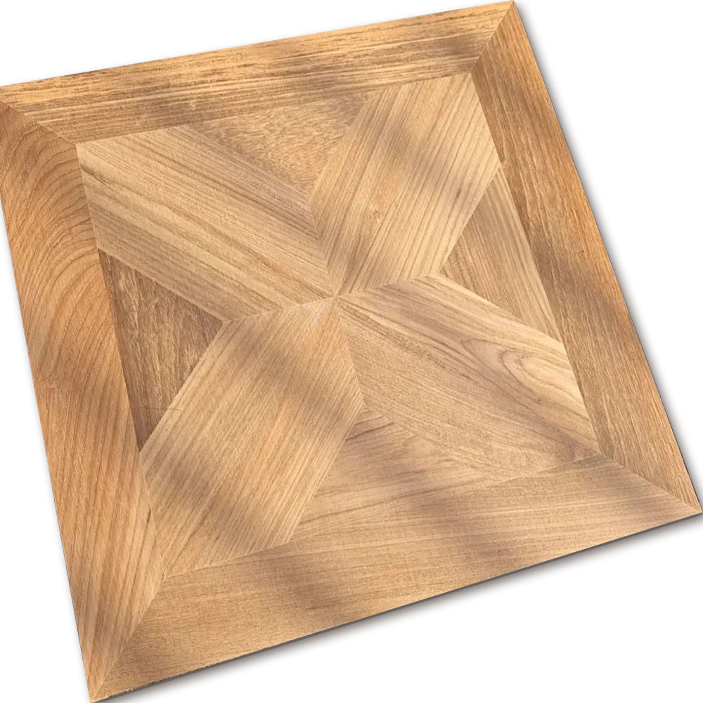 15mm Custom Solid Wood Oak Parquet Flooring | Multi-Layer Engineered Panels Waterproof for Gym Outdoor Living Room Boutique