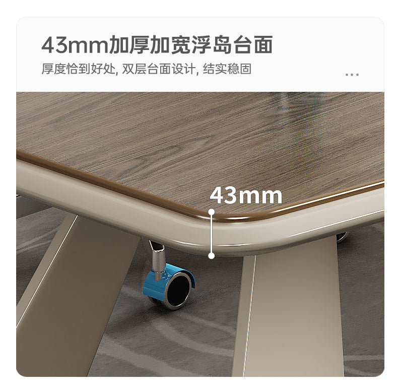 Office Desk Boss Desk Simple Modern Executive Desk Office Desk Office Chair Set Manager Desk President Desk