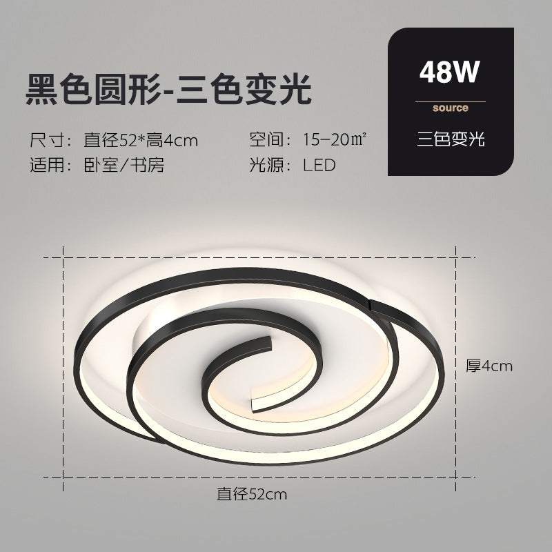 Light luxury living room lamp, simple modern style LED Ceiling Lamp2025New Year's New Personalized Restaurant Bedroom Creative Lamp