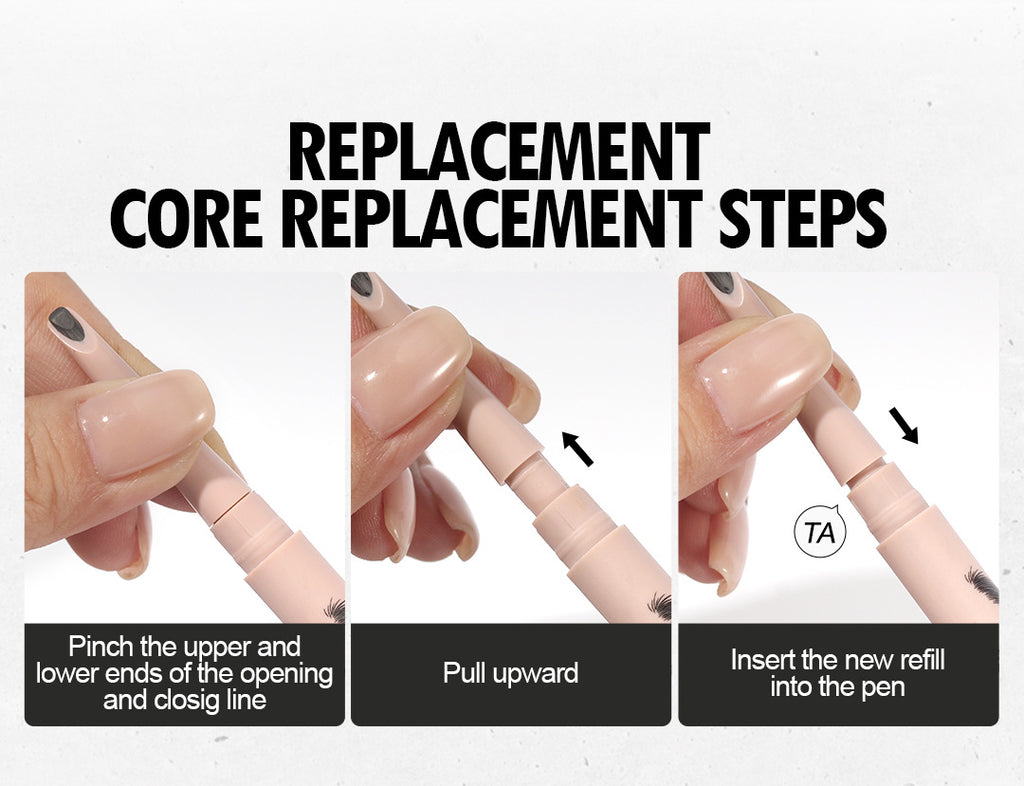 Hot-selling Eyebrow Pencil Set Waterproof Smudge-proof Liquid Split-tip Eyebrow Pencil Makeup Liquid Eyebrow Pencil