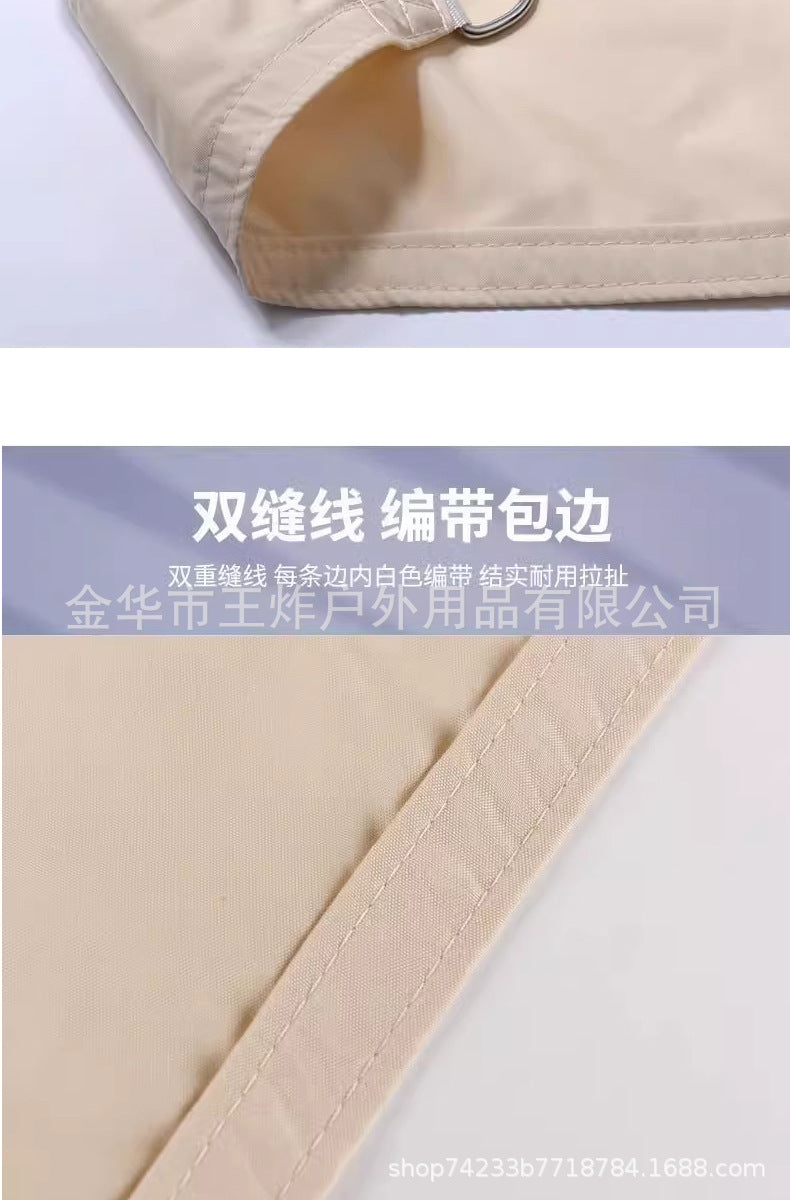 Sunshade Sail In Stock Hot-Selling Park Pool Square Sunshade Canopy Sun Protection Supply Source Manufacturer