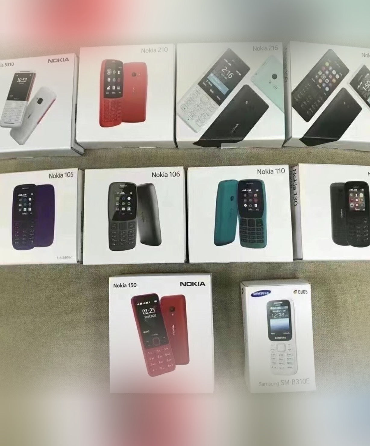 105straight button phone  foreign trade mobile phone 2G Afri