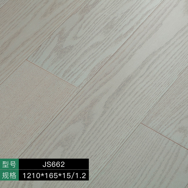 One square meter is also wholesale price Metallic Shiny Texture Sealing Wax Locking Floor Heating Red Oak Multi-layer Solid Wood Flooring
