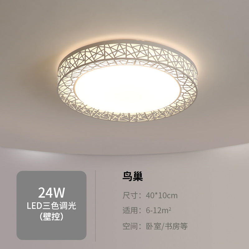 Factory Direct Sale Nordic Bedroom Ceiling Light Modern Simple Creative Geometric Master Bedroom Ceiling Lamp Zhongshan Lighting
