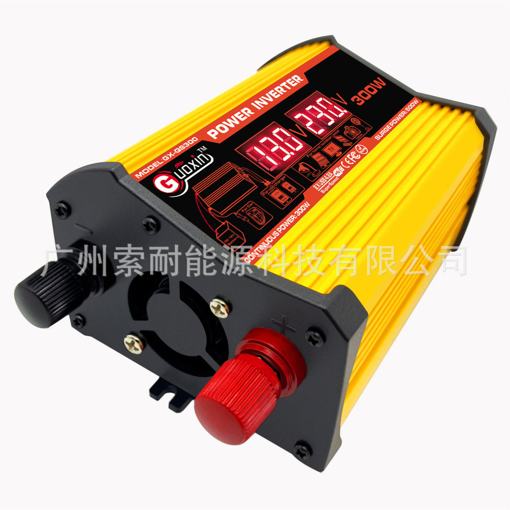 Factory undertakes customization ID Custom Design and Production Processed Bestselling Car Inverter12V Turn110V220V
