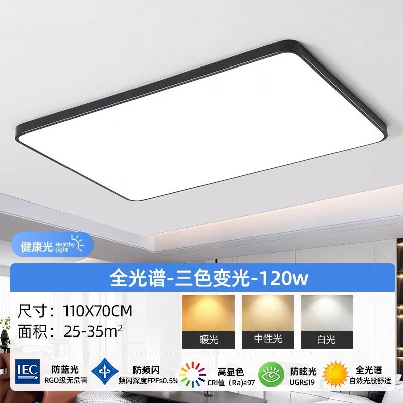 Full Spectrum Smart Ceiling Light Living Room Bedroom Light LED Modern Simple Elegant Ultra-thin Lighting Fixtures Collection