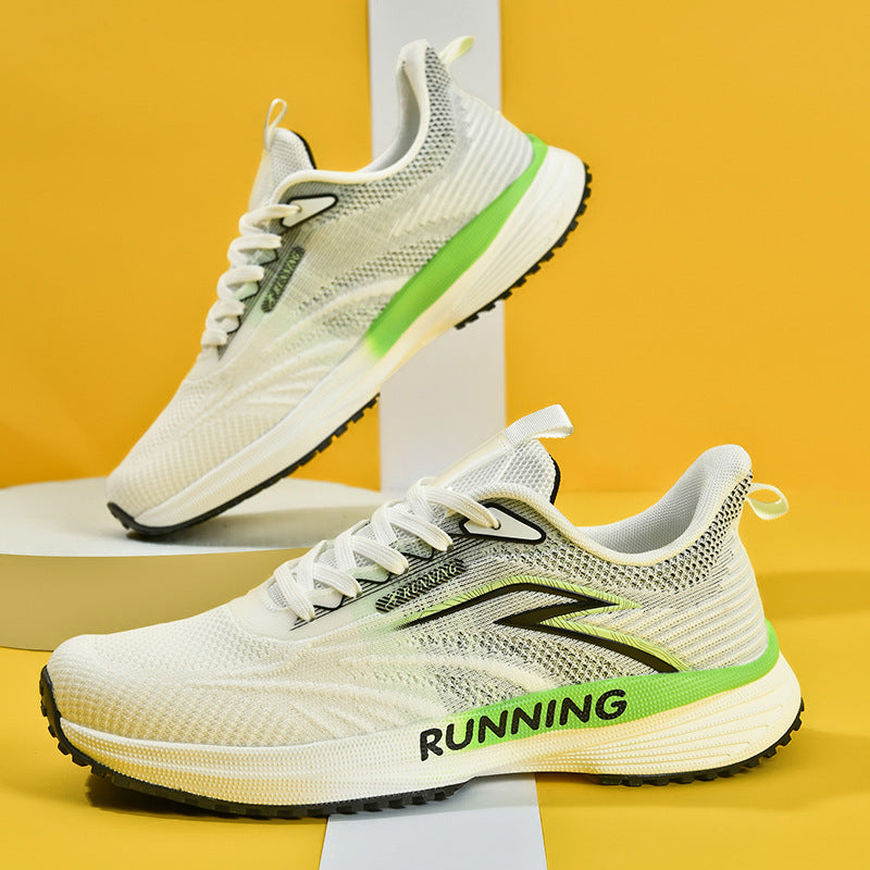 New Jogging Carbon Plate Running Shoes Men Women Couples Breathable Lightweight Marathon Training Outdoor Casual Sports Shoes