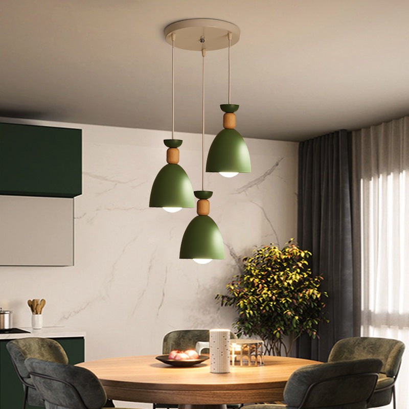 Zhongshan Restaurant Pendant Light Modern Simple Elegant Internet Celebrity Lighting Creative Personality Dining Room Bar Table Nordic Pendant Light