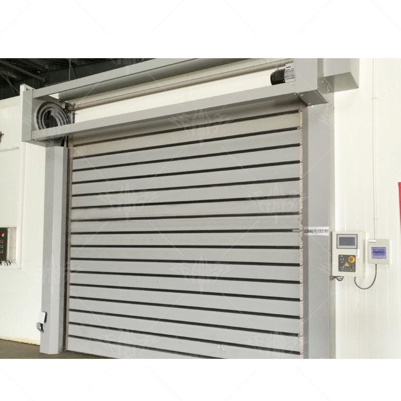 DJMI Automatic Garage Roll up Door Roller Shutter With High Quality Re Electric Aluminum Roller Overhead Door