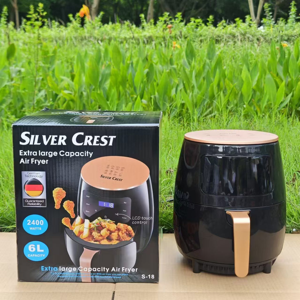 8LAir fryer Multifunctional Smart Touch Screen Oven Large Capacity Air Fryer Electric Fryer French Fries Machine