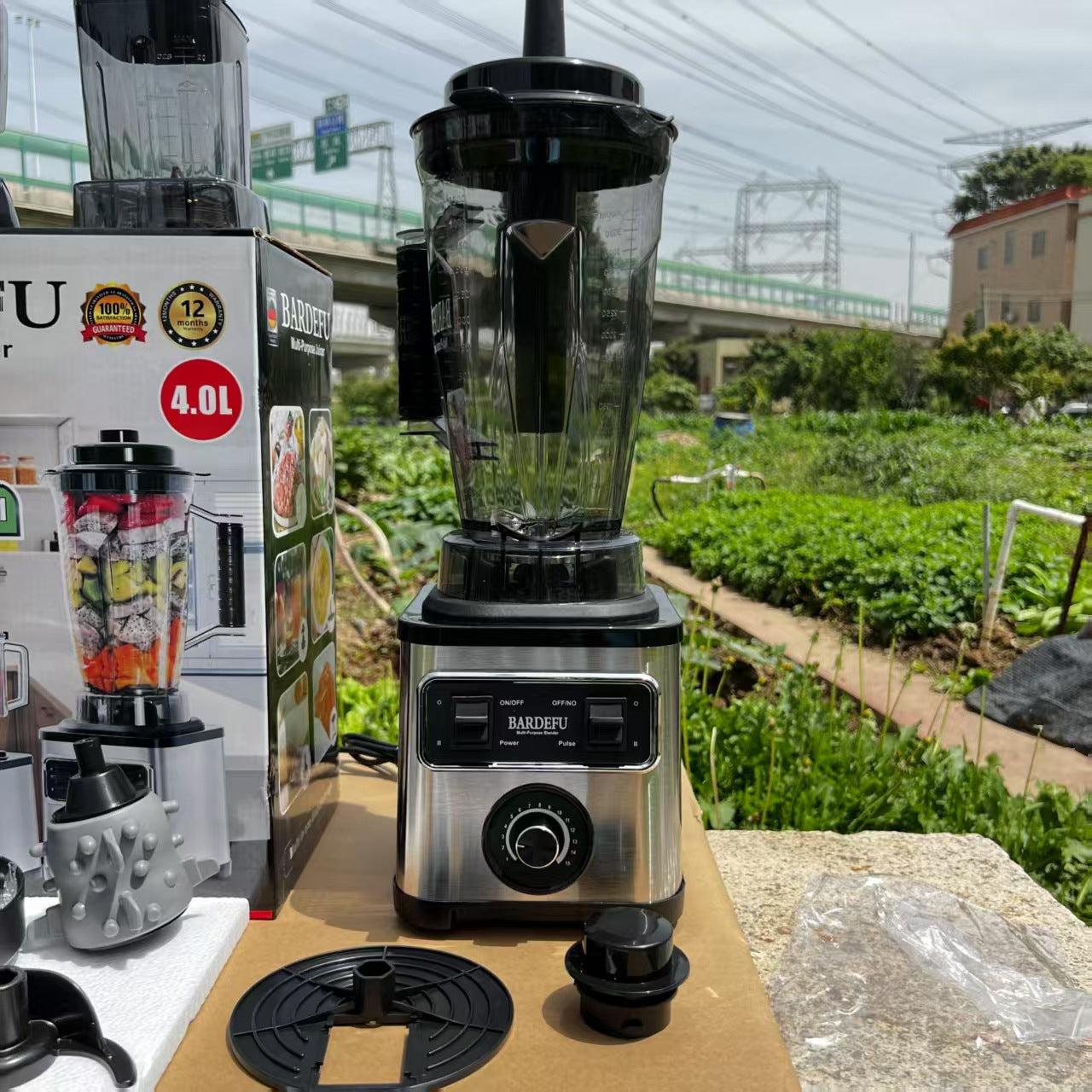 8in1blender North America Europe Stainless Steel Large Capacity Metal Blender Meat Grinder Juicer  Hot Sale