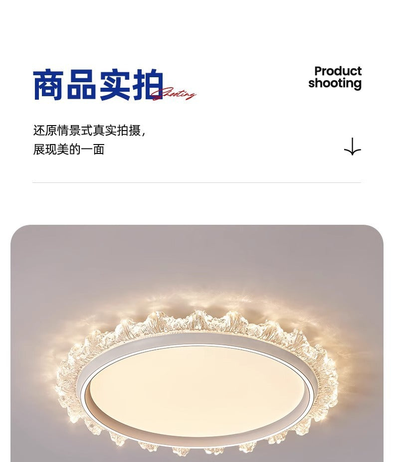 Modern simple light luxury bedroom ceiling light LED Round Eye Protection Study Lamp New Home Smart Room Lamp