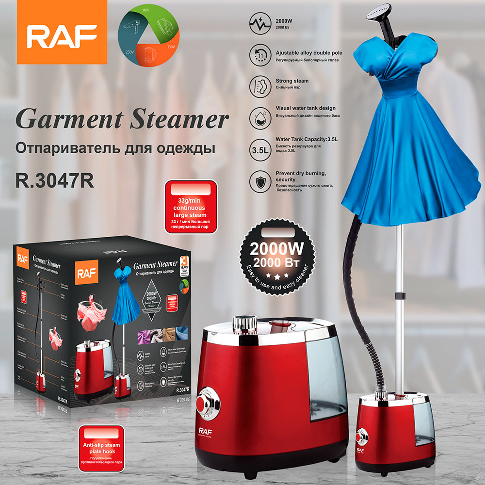 RAF European Standard Steam Home Use Garment Steamer Vertical Handheld Mini Hanging Iron R.3047