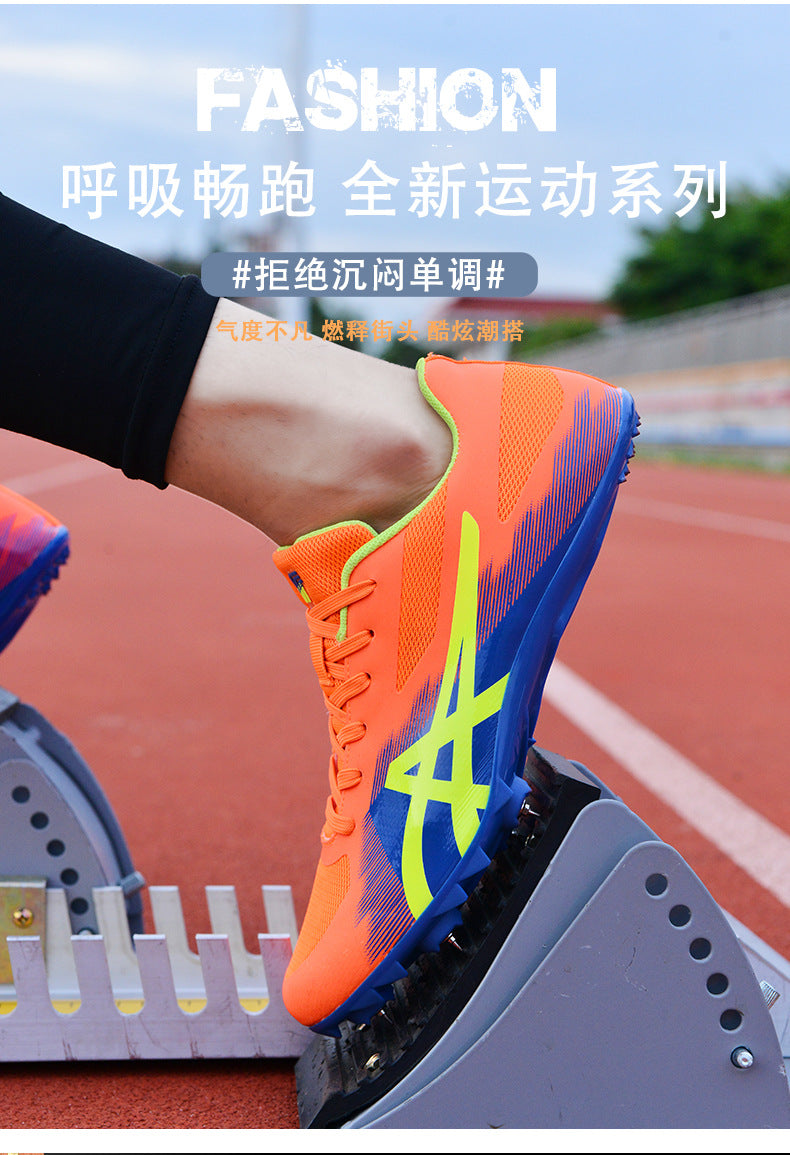 New Track and Field Shoes Professional Spikes Running Shoes Sports Shoes for Exams and Competitions Support Dropshipping