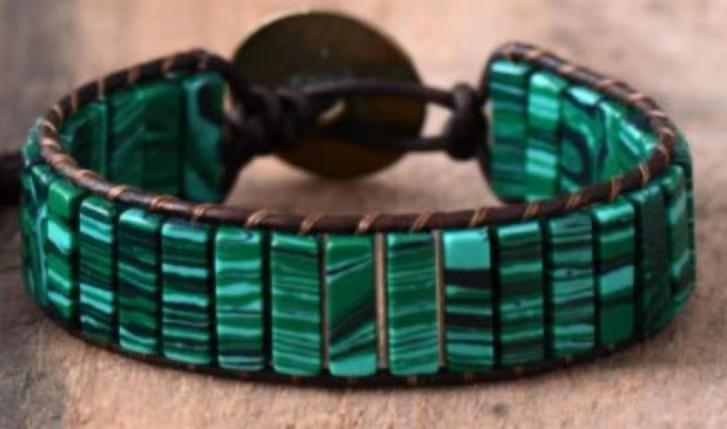 Tiger Eye Elastic Bracelet Adjustable Colorful Beaded Handmade Wrapped Bracelet Volcanic Double Row Woven Bracelet