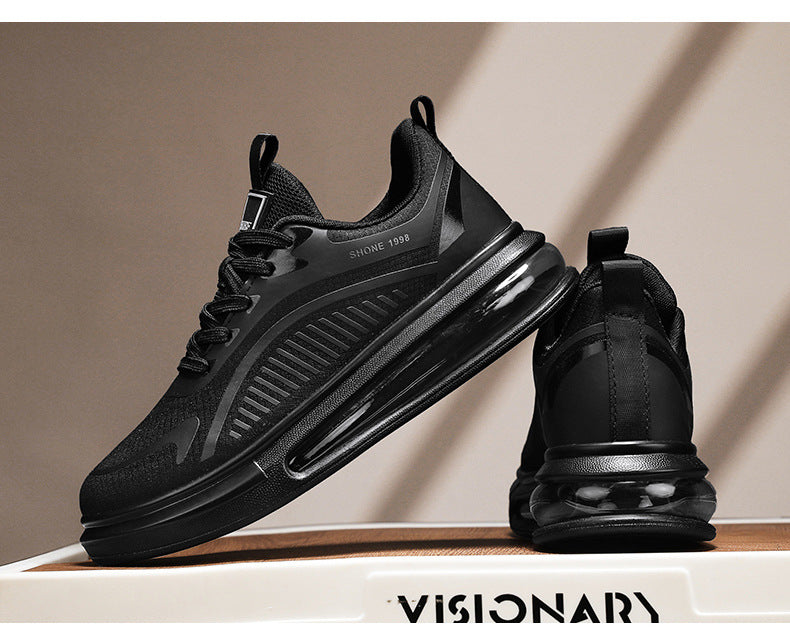 plus Size2025Spring New Comfortable Sports Shoes Casual Running Shoes Cushioned Lightweight Breathable Shock Absorption Trendy Shoes