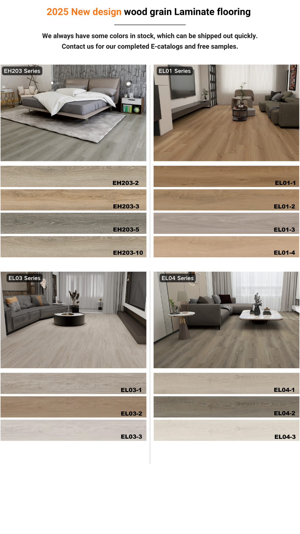 Natural Rustic Oak Wood Texture Hdf 8mm 12mm Thick Waterproof Dark Light White Gray Grey Beige Oak Laminate Flooring