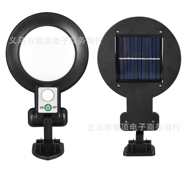 Outdoor Solar Lights LED Wall Light Human Body Sensing Street Light Waterproof Garden Villa Lighting Street Lamp