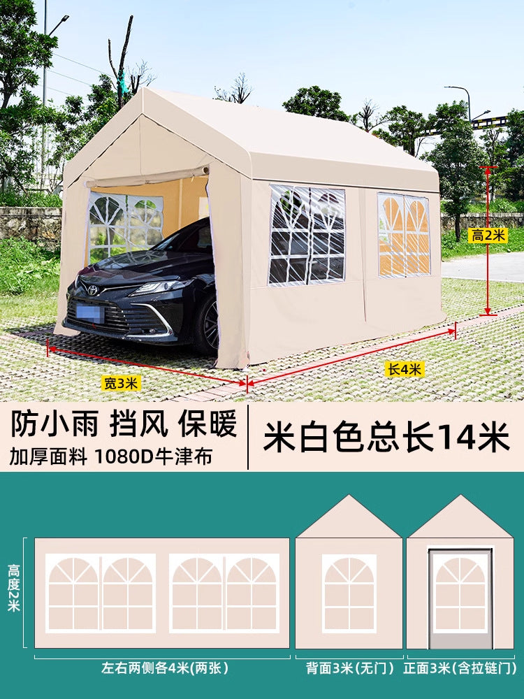 Camping Internet Celebrity Market Stall Tent Cover Thickened Windproof Rainproof Coldproof Outdoor Windproof Cloth Distribution and Dropshipping