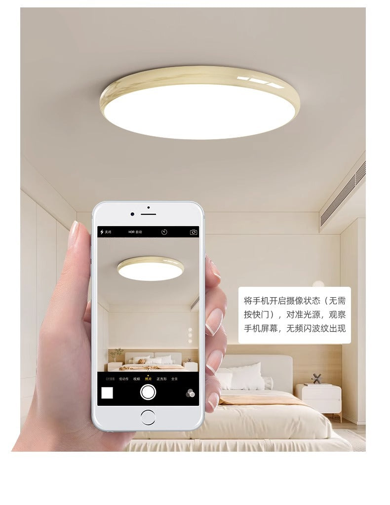 Ultra-Thin led Ceiling Light Simple Modern Zhongshan Master Bedroom Light Room Living Room Light Corridor Balcony Super Bright Lighting Fixture