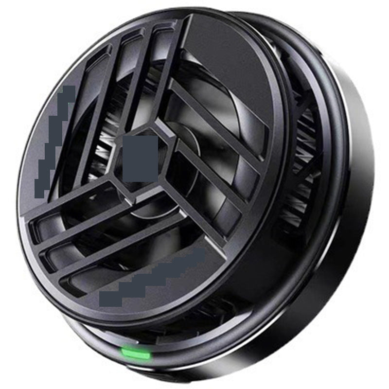 Black Sand Back Clip2Magnetic Version Mobile Phone Cooler Cooling Artifact Compatible with HW APP Mobile Phone Radiator