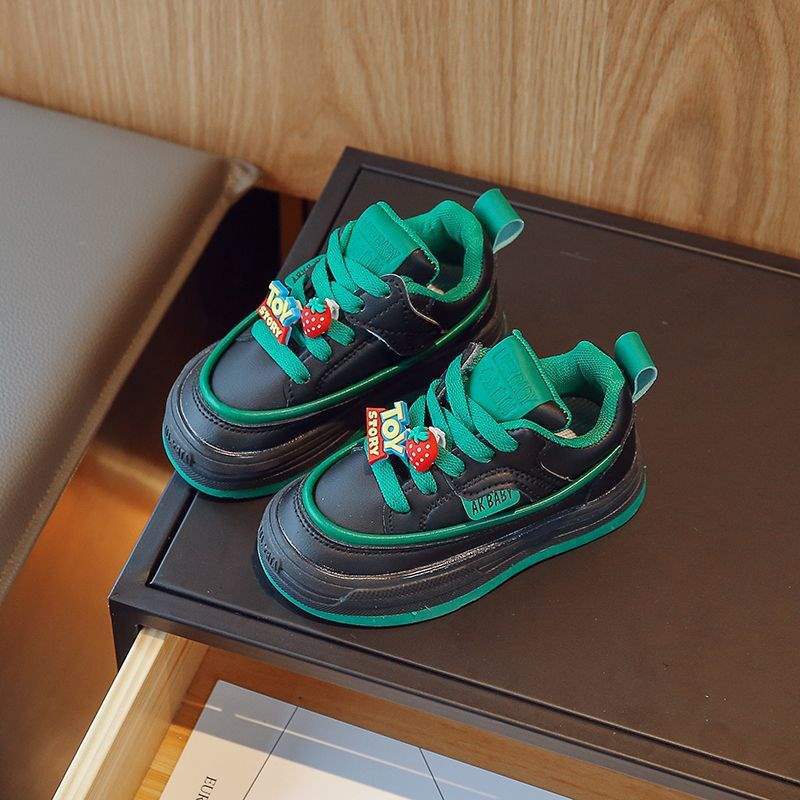 2025Autumn Unisex Stylish Casual Cute Big Kids Sneakers High Top Versatile Non-Slip Shoes