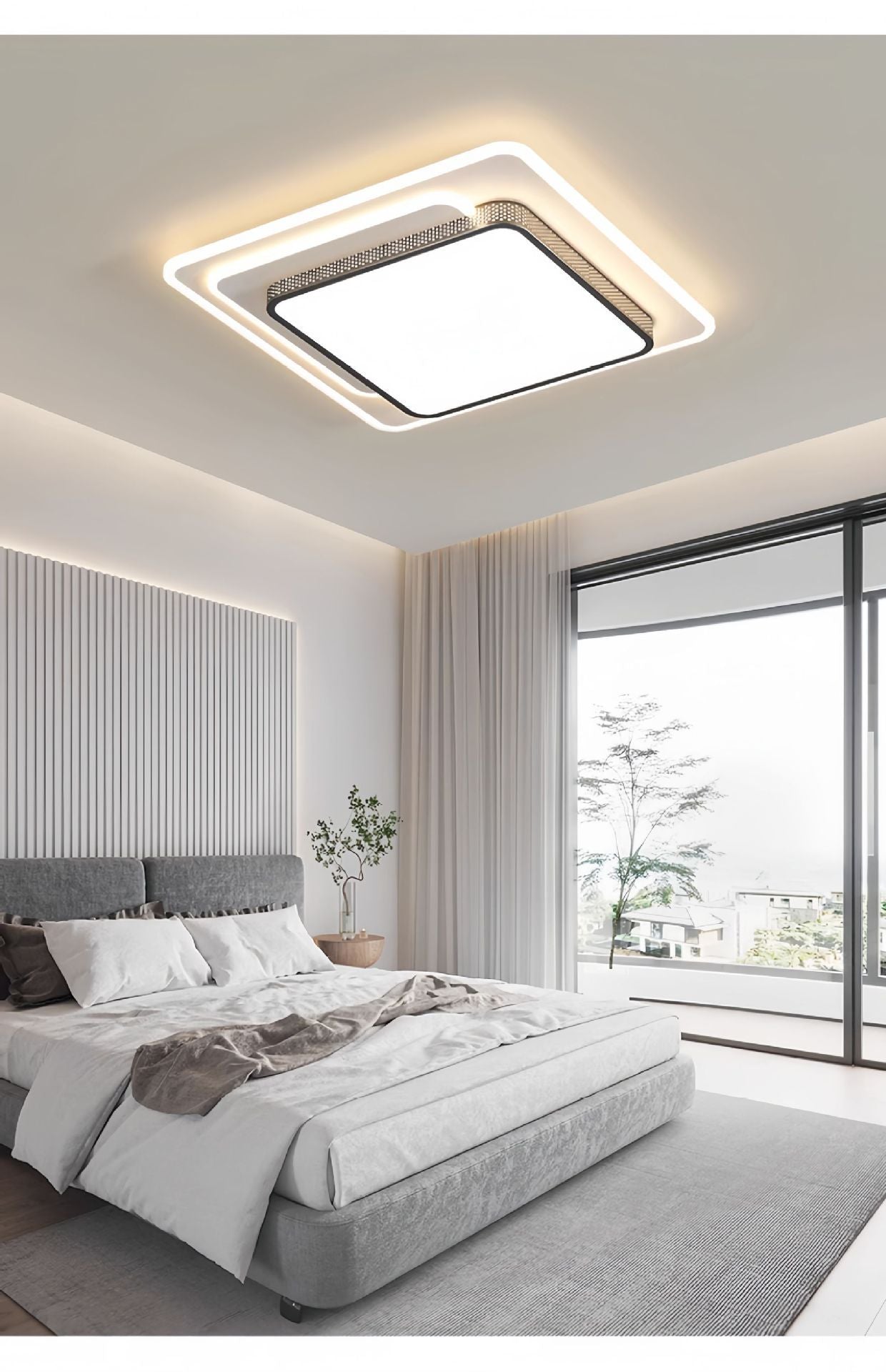 New style living room ceiling light modern minimalist elegant LED Full Spectrum Eye Protection Bedroom Study Room Whole House Package Lighting