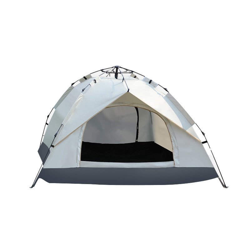 Automatic Outdoor Tent3-4Double2Single Person Household No-Assembly Children's Quick-Open Camping Shelter Sunproof Rainproof