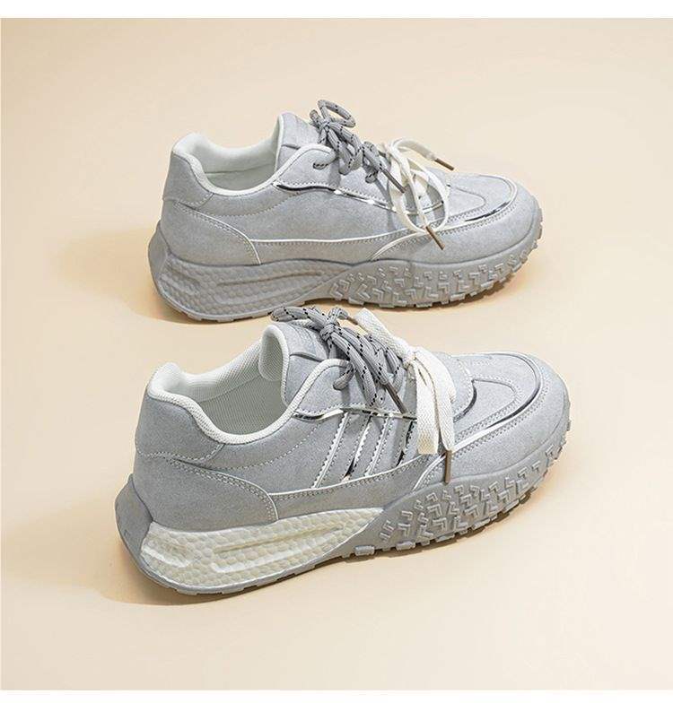 2025Summer women's shoes new breathable shoes for women ins Korean Style Versatile Thick-Soled Sneakers Casual Dad Trendy Shoes