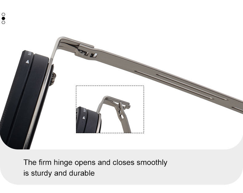 ND9Adjustable Light Reduction Sunglasses HD Polarized Fishing Sun Protection Sunglasses Manual Light Reduction Rotating Lens Glasses