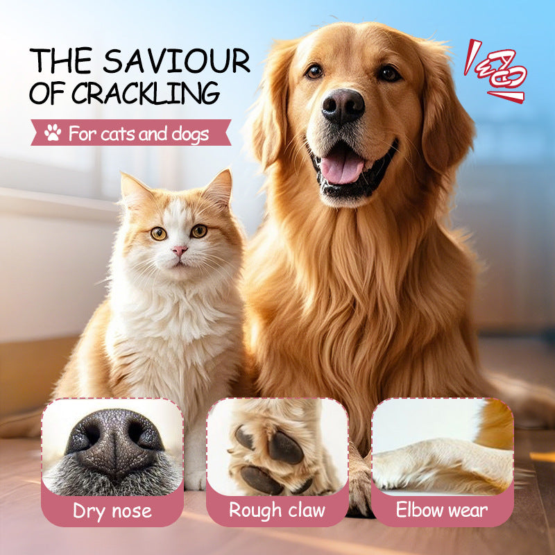 宠物护爪膏 EXGYAN 玫瑰花油防干裂护爪霜 跨境外贸批发