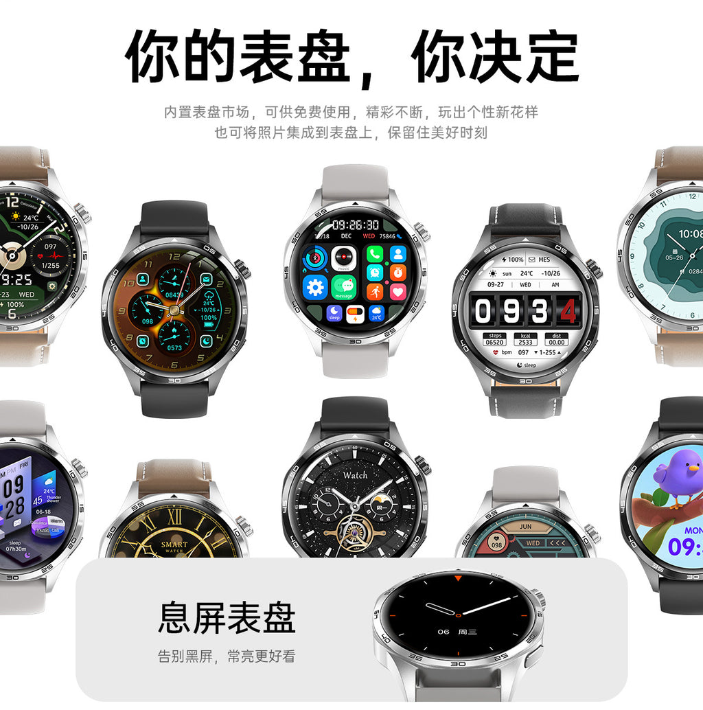 Watch5 Pro Smart Watch1.52inch Bluetooth Call True Heart Rate Pedometer Sleep Monitoring Sports Watch