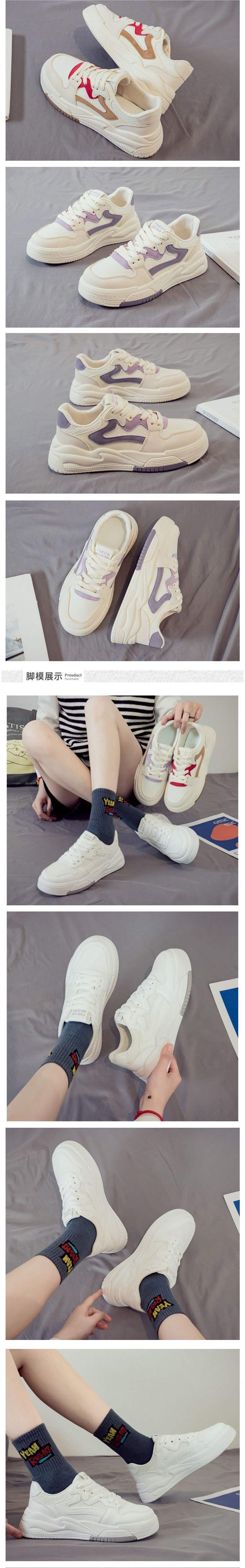 ins Korean Style New Forrest Gump Shoes for Women2025Spring and Summer Student Sports Running Casual Shoes Thick Sole Height Increasing Women's Shoes