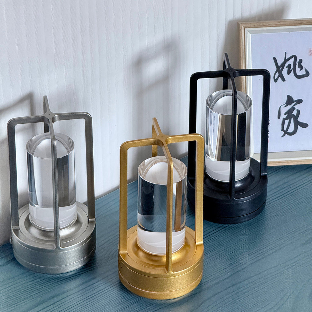 Cross Night Light Touch USB Rechargeable Cross Light Japanese Style Atmosphere Light led Bedroom Desktop Decorative Lamp