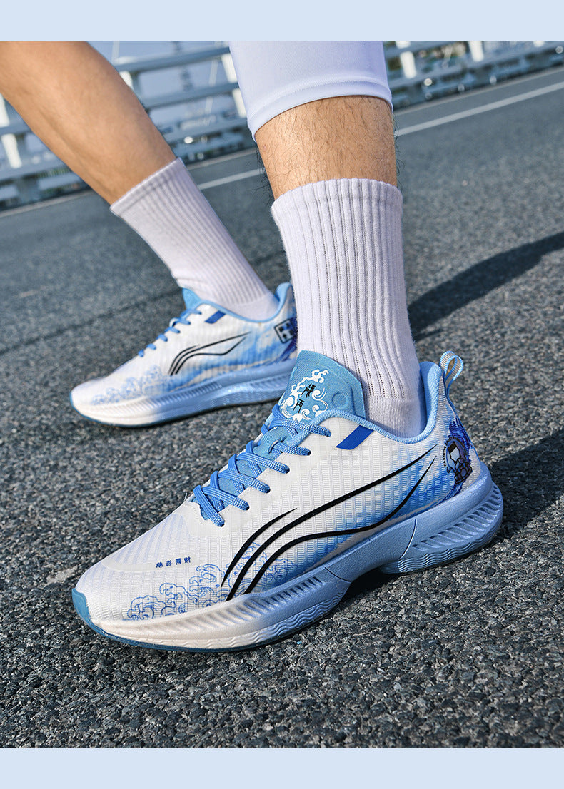 2025Autumn New Parent-Child Nezha Ao Bing Fashion Casual Sports Shoes Popcorn Carbon Plate Lightweight Comfortable Running Shoes