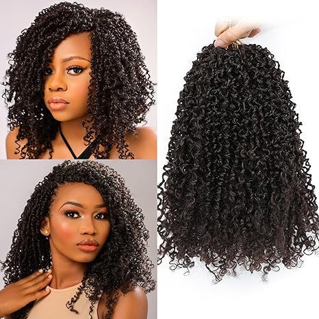 TEMU Hot-selling Export Synthetic Crochet Curly Hair Yanky Twist Instant Noodles