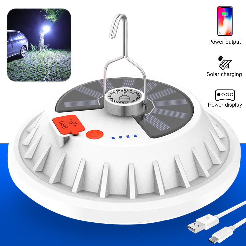Special Ultra-Bright New Solar UFO Tent Light Outdoor Camping Light Night Market Stall Light Emergency Light