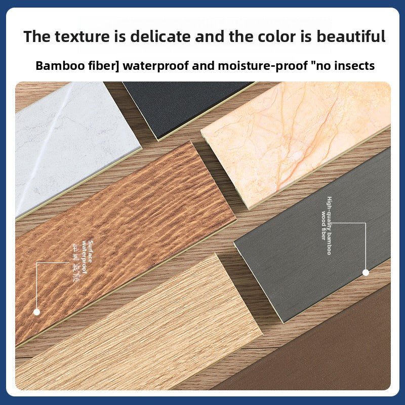 Baseboard, wood-plastic baseboard, project delivery guarantee, bamboo-wood fiber baseboard, wall corner trim pvc Skirting board