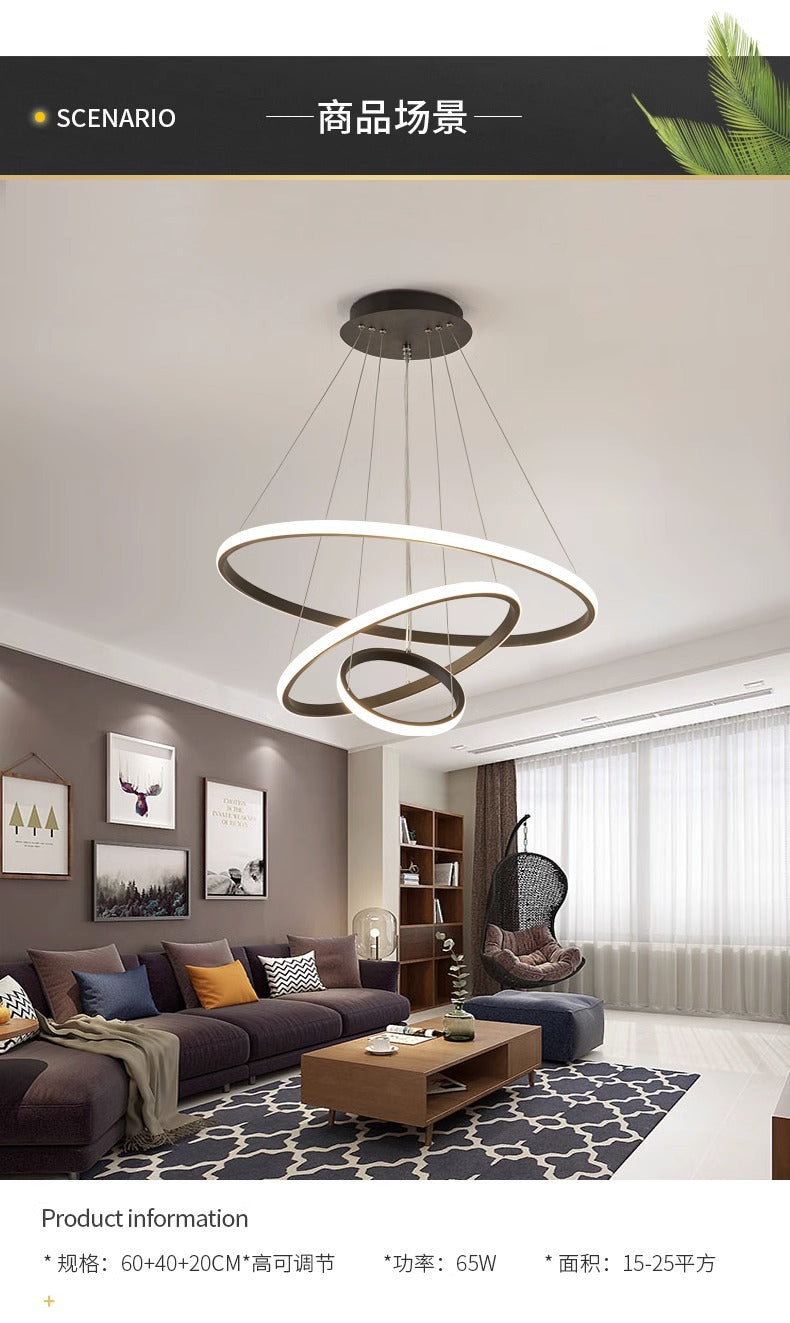 Zhongshan Lighting Wholesale LED Ceiling Lamp Bedroom Dining Room Lamp Minimalist Modern Creative Lighting Nordic Bar Pendant Light