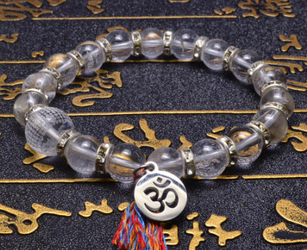 AliExpress8mm Volcanic Lava Stone Bracelet Natural Emperor Stone Couple Fashion Bracelet Factory Direct Sale