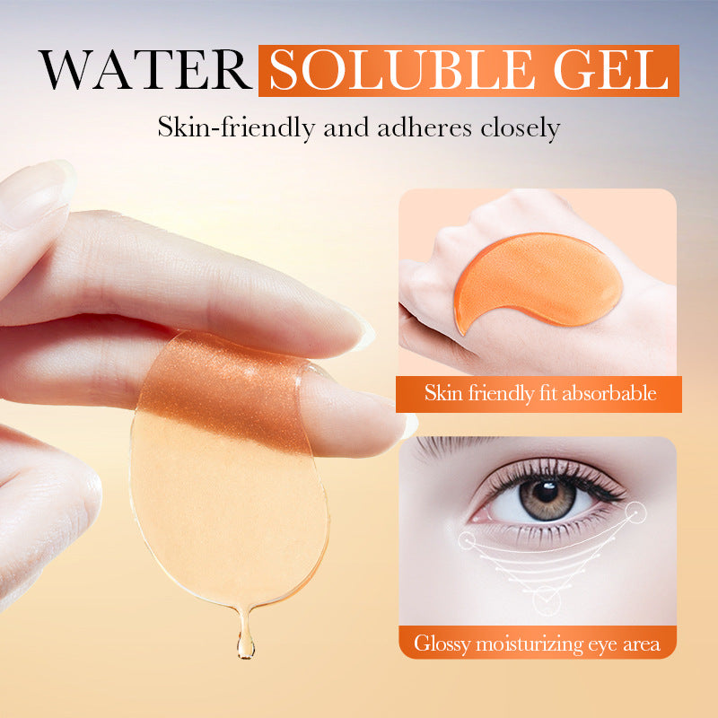 BIOAOUA Vitamin C Collagen Brightening Moisturizing Eye Mask Hydrating Eye Mask  Wholesale